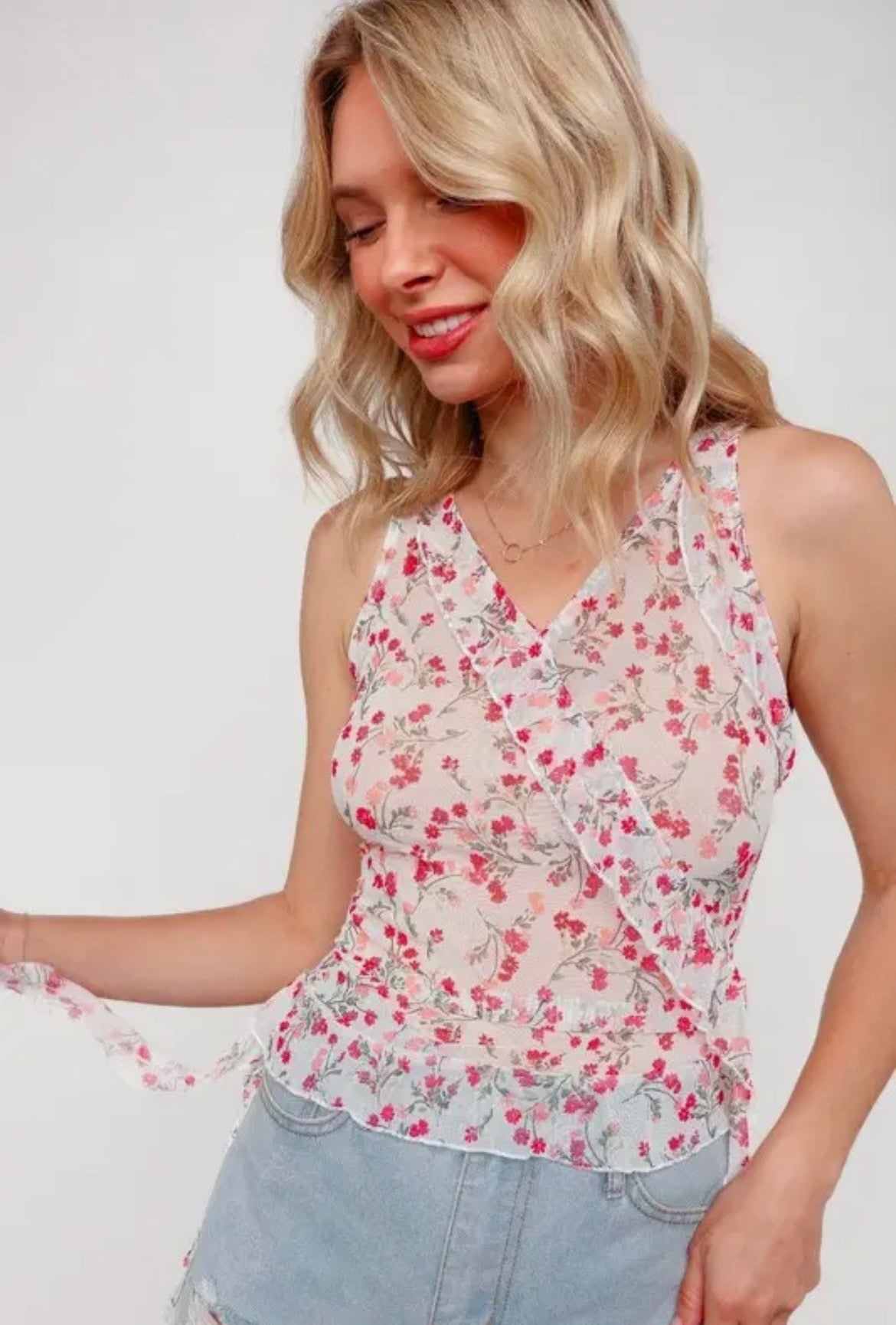 Spring Floral Blouse was $29