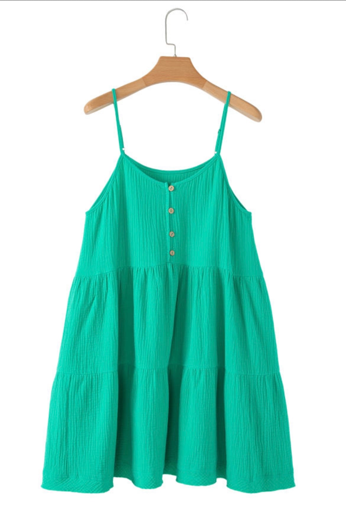 Green Tiered Dress