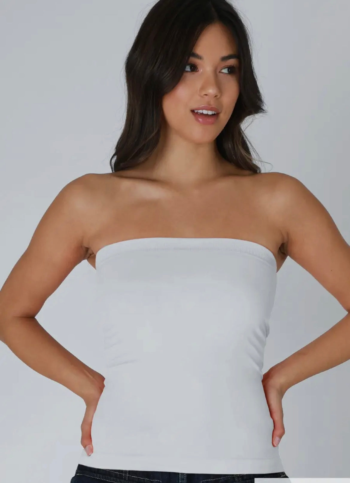 White Tube Top