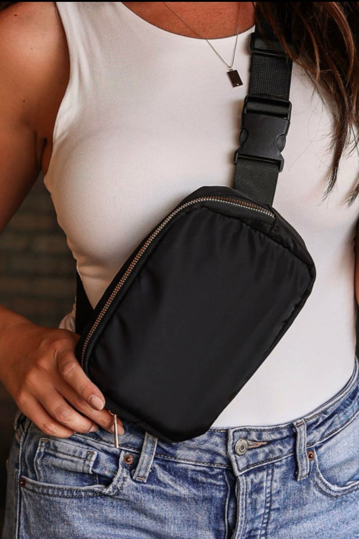 Black Fanny Pack