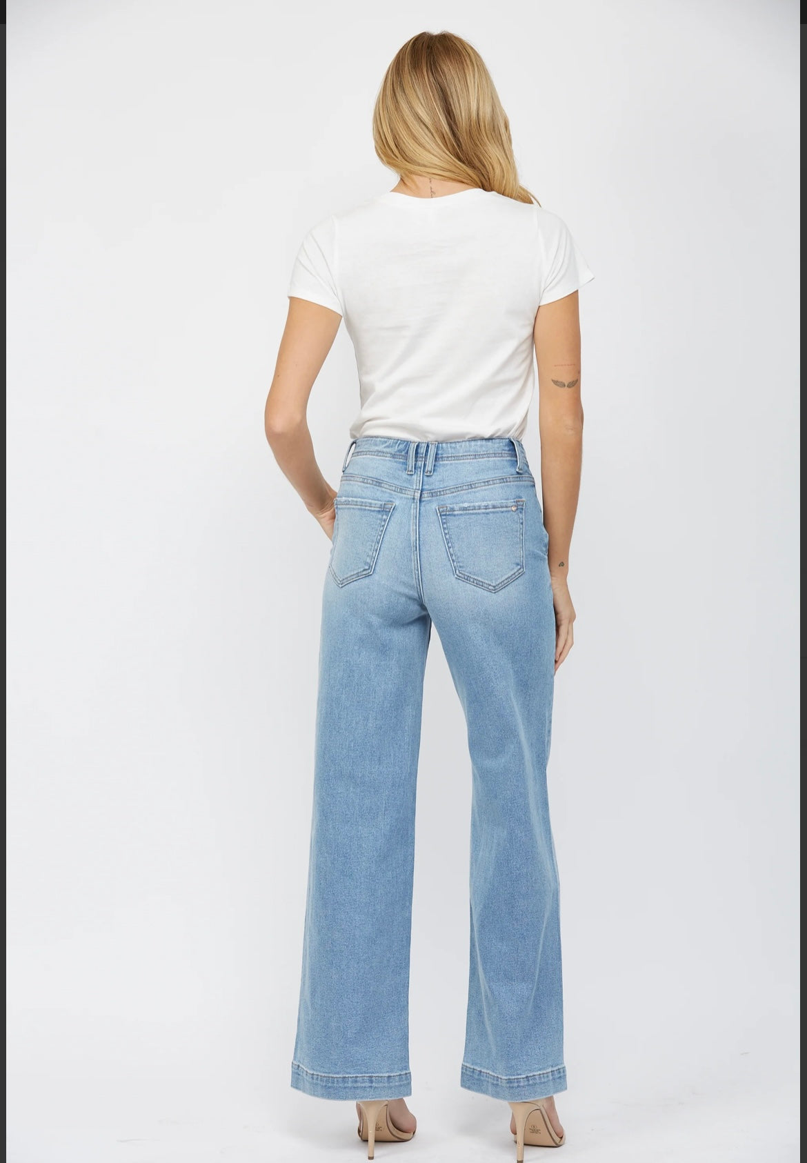 Mica Wide Leg Jean was $64
