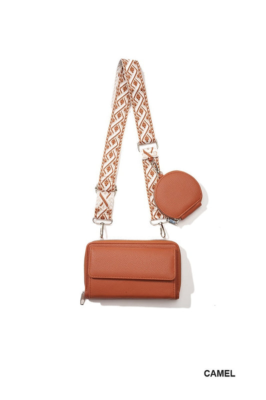 Cognac Crossbody Bag