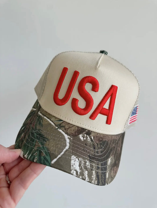 USA Camo Hat