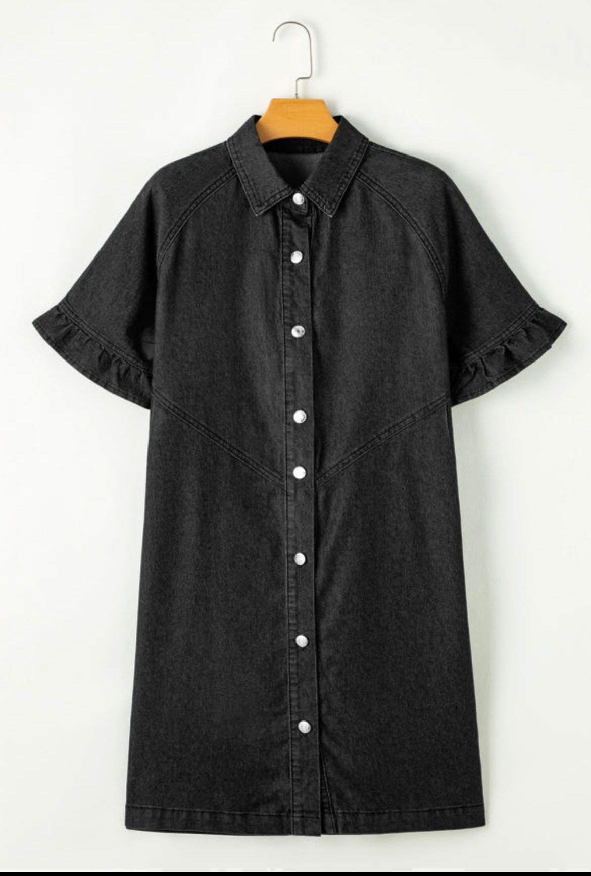 Black Denim Dress