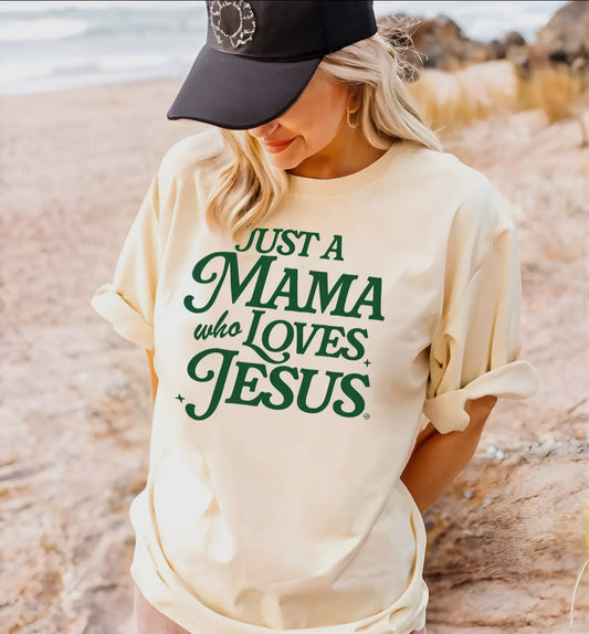 Mama Loves Jesus Graphic