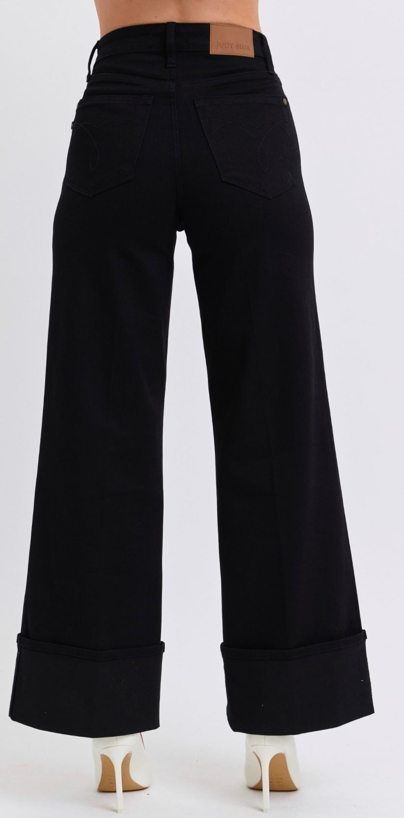 Judy Blue Black Retro Wide Leg