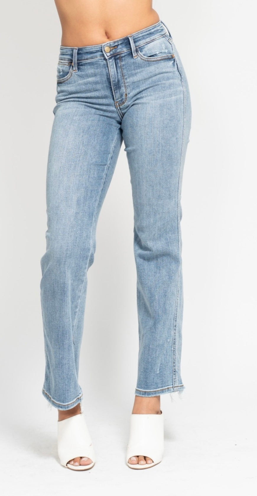 Judy Blue Mid Rise Dad Jean