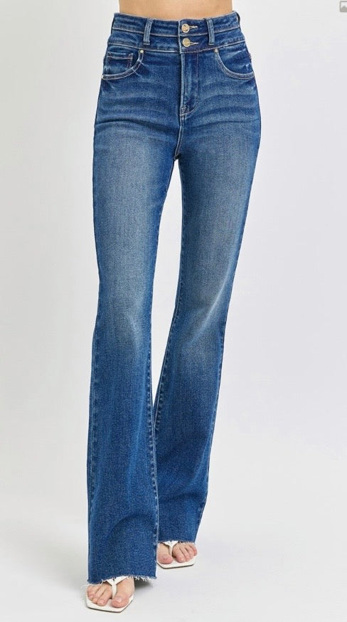 Risen Double Button Bootcut