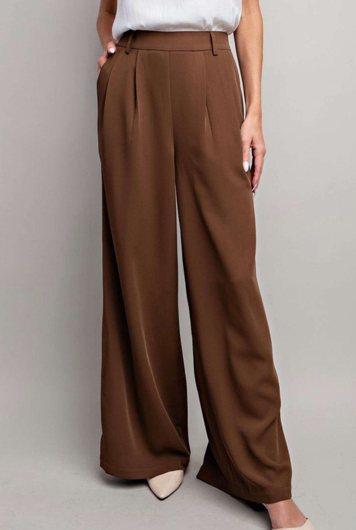 Brown Slack Pant