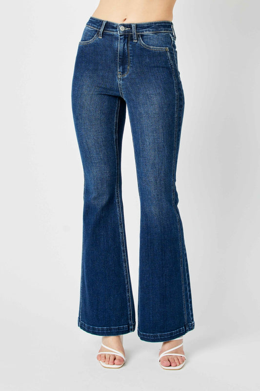 Judy Blue High Waisted Side Seam Flare