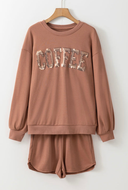 Brown Sweatshorts