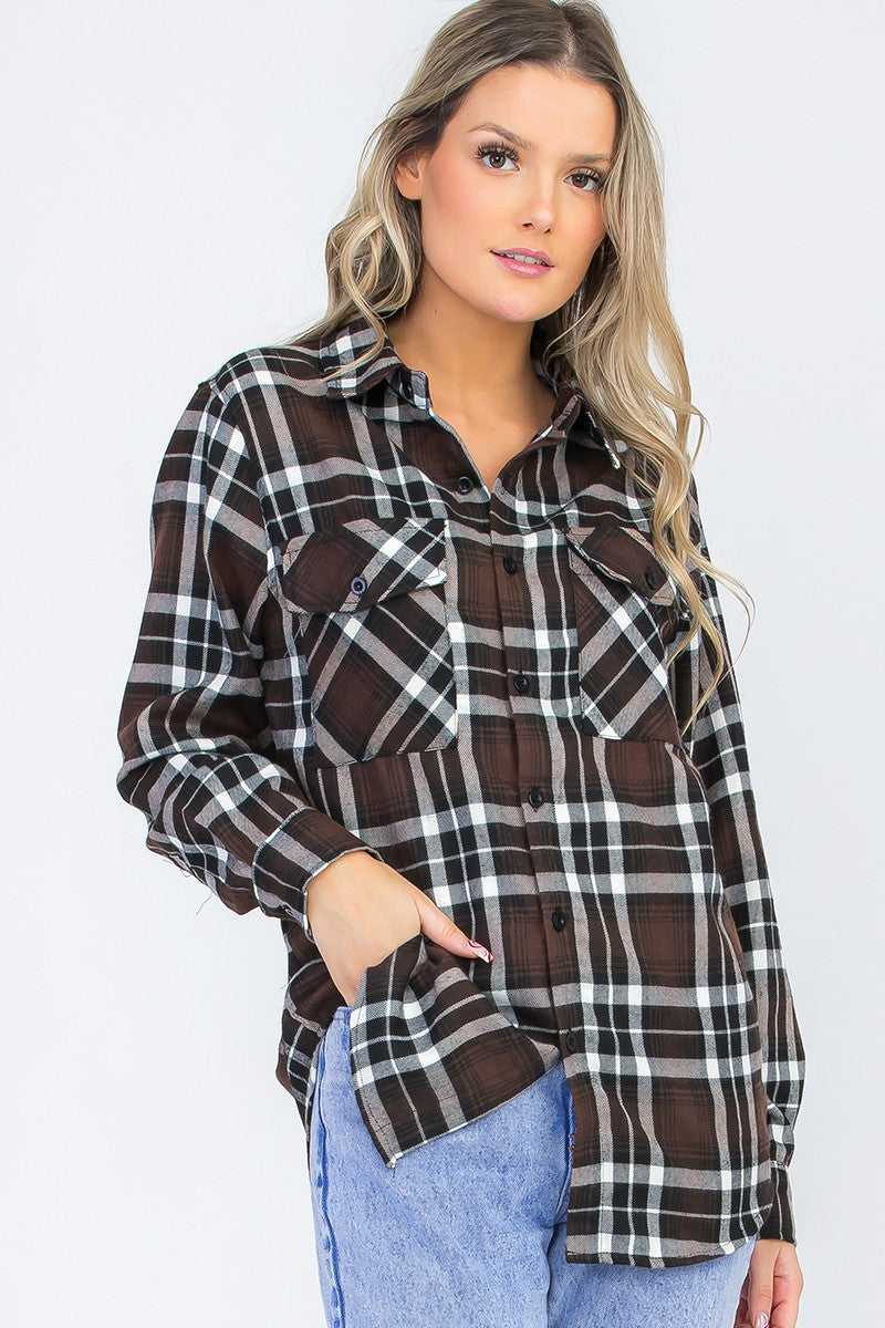 Brown and Black Plaid was $39.00