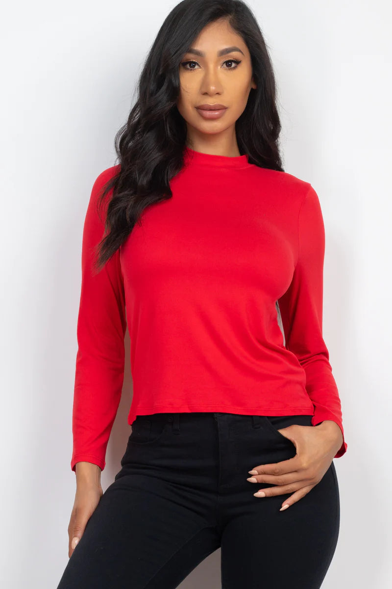 Red Basic Long Sleeve was $24