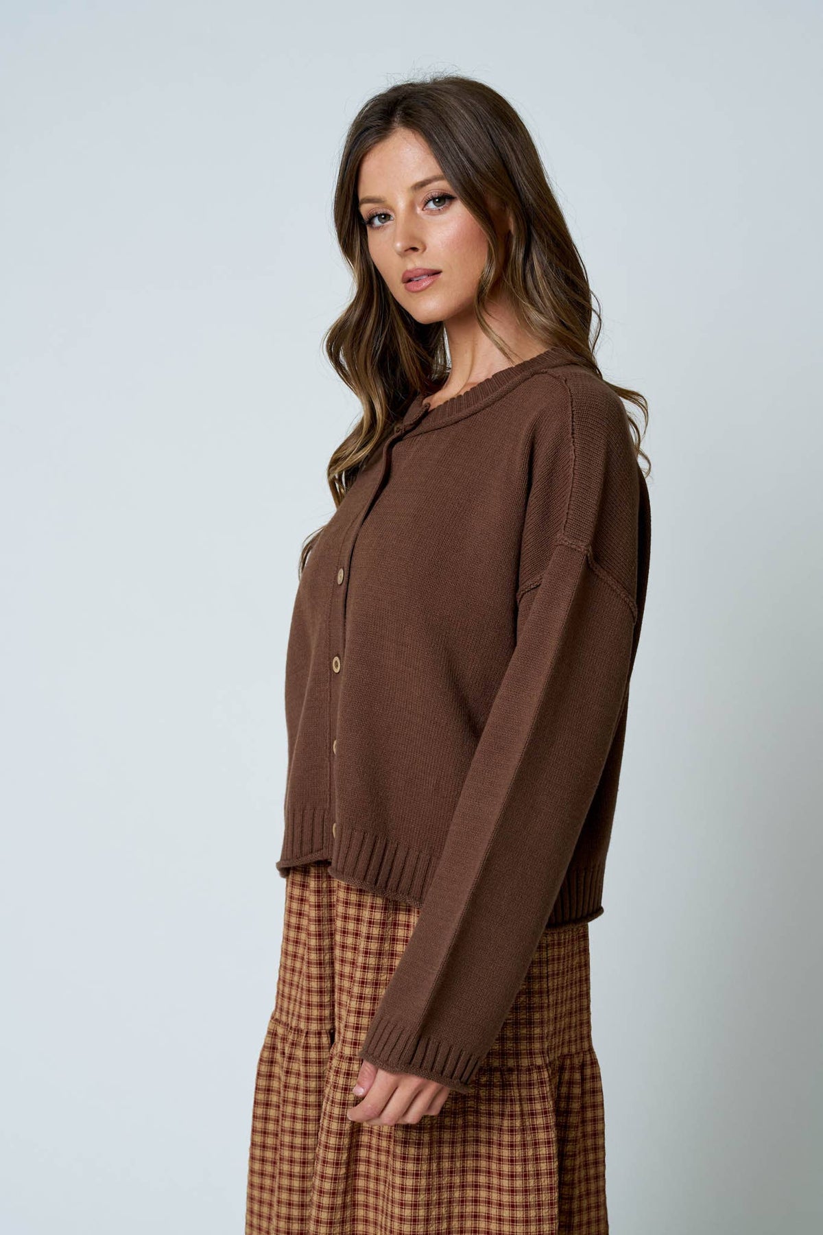 Brown Cardigan