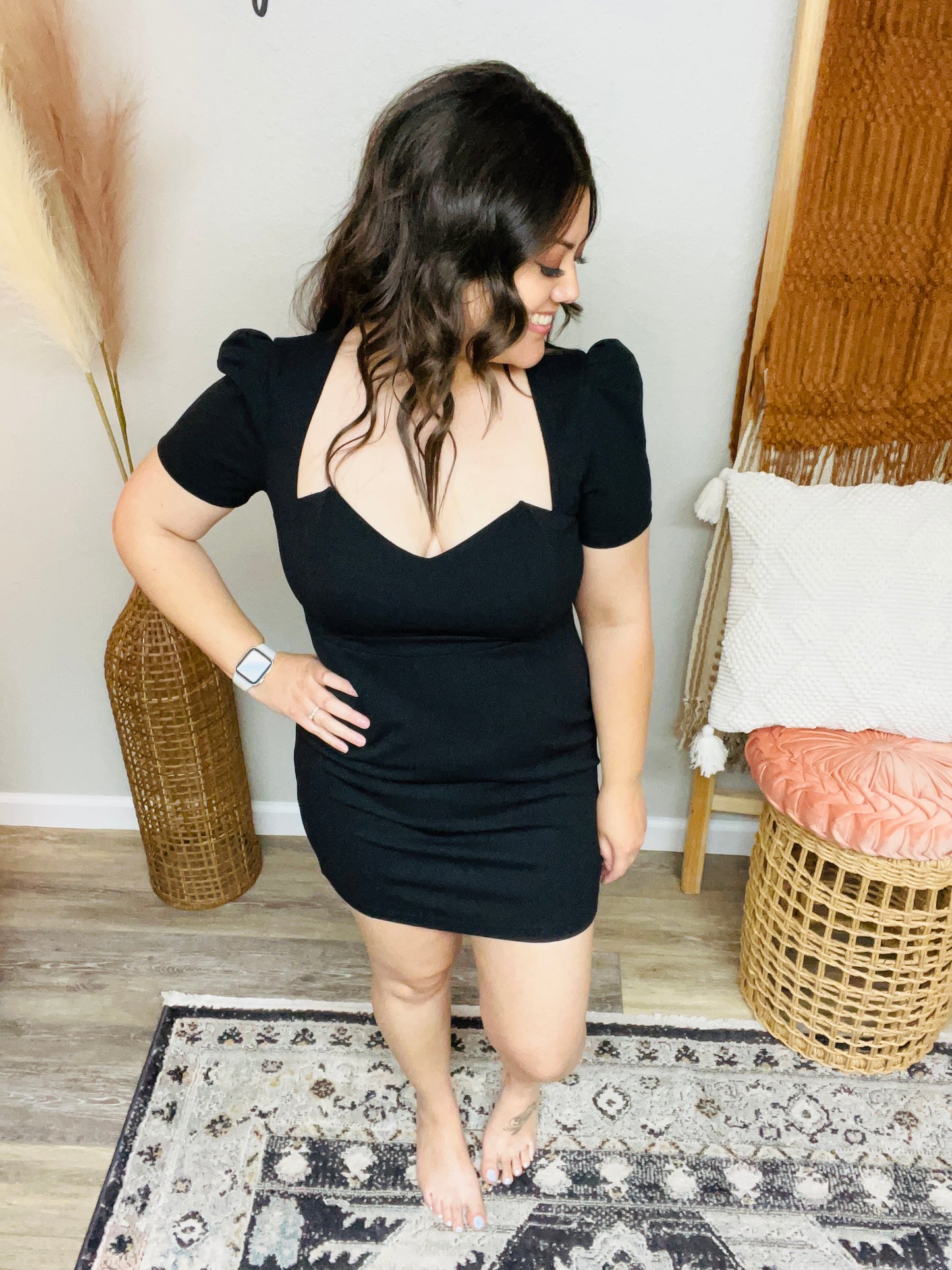 Black Bodycon Dress was $42.90